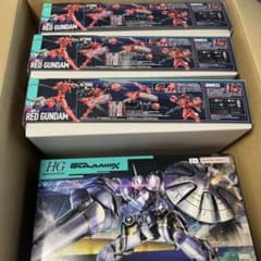 赤いガンダム3個&エグザベ専用ギャン - メルカリ