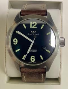 美品】GLYCINE INCURSOREインクルソーレ自動巻 裏スケ - メルカリ