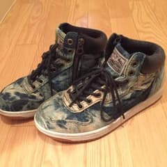 VANS スニーカー ブリーチデニムのサムネイル