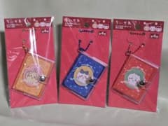 うさぎ ハチワレ ちいかわ ミニメモキーチェーン ボタン付き 3種セットのサムネイル