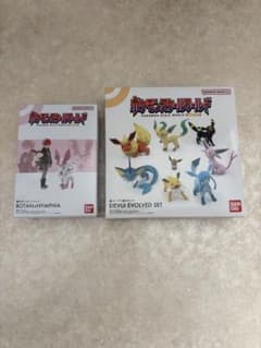 ポケモンスケールワールド ボタン、ニンフィア イーブイ進化セット 未