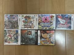 ニンテンドーDS、3DSソフトまとめ 7本のサムネイル