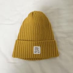 キッズニット帽 イエローのサムネイル
