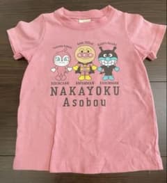 アンパンマン Tシャツ ピンクのサムネイル