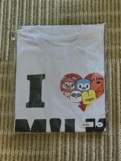 M!LK 爆裂LOVE Tシャツ Mサイズ ホワイト(白) 爆裂ホームパーティ