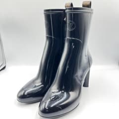 【極美品】ルイヴィトン シルエットライン アンクルブーツ 25cm レインブーツ 極美品】ルイヴィトン シルエットライン アンクルブーツ 25cm レイン