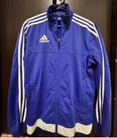 adidas ジャージメンズ青 L 3ラインのサムネイル