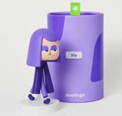 Duolingo Lily フィギュア Duolingo デュオリンゴ Lily リリー フィギュア - メルカリ
