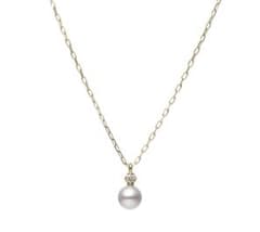 新品未使用 MIKIMOTO 18k ペンダント ネックレス ダイアモンドのサムネイル
