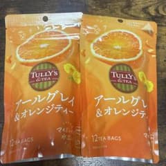 TULLY'S & TEA アールグレイ＆オレンジティー 12袋入✖️２袋のサムネイル