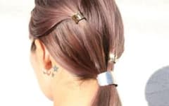 【美品】PLUIE／パスドス ヘアピアス（CHAMPAGNE） PLUIE（プリュイ）パスドス ヘアピアス 小2個セット - メルカリ