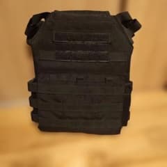 タクティカルベスト プレートキャリア ブラックのサムネイル