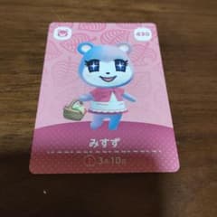 あつ森 amiiboカード みすずのサムネイル
