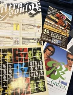 B'z 告知用フライヤー4枚セットのサムネイル