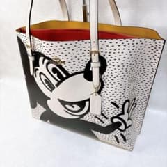 希少 白チャーム coach keith haring ミッキー モリートート 希少 白チャーム coach keith haring ミッキー モリートート - メルカリ