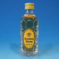 古酒 未開栓 サントリーウイスキー 角 ミニチュア 50ml 40%のサムネイル