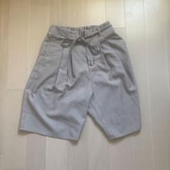 Kastane タック ハーフパンツ グレージュ FREE【匿名配送】のサムネイル