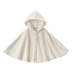 ミキハウス　美品　フリーサイズ　ポンチョ　ケープ　ベビーのサムネイル