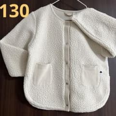 kekeke もこもこボアジャケット 130cmのサムネイル