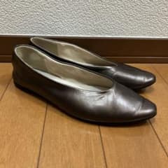 LEPSIM フラットシューズ メタリックブラウン Mサイズのサムネイル