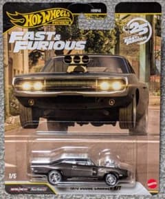 ホットウィール　ワイルドスピード　1970 ダッジ チァージャーR/T チェイス ホットウィール ワイルドスピード 1970 ダッジチャージャー R/T
