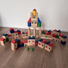 HABA 積み木 アムステルダム 廃盤品 130ピース - メルカリ