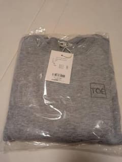 THE TOE box logo sweatshirt グレー S 白倉あやのサムネイル