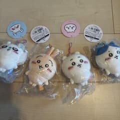 ちいかわ マスコット ぬいぐるみ 4種セットのサムネイル