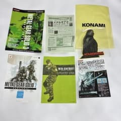 L GEAR SOLID 表紙のパンフレット　おまけクリアファイル METAL GEAR SOLID 表紙のパンフレット おまけクリアファイル - メルカリ