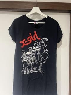 X-girl セサミストリート コラボ 半袖Tシャツのサムネイル