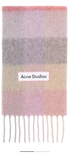 Acne Studios モヘアマフラー　セール中❗️のサムネイル