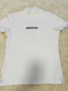 BRIEFING レディース モックネックシャツ ホワイト Mのサムネイル