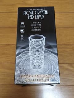 ゆ*や様 ROSE CRYSTAL LED LAMP 16色のサムネイル