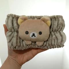 【値下げ】リラックマ ぬいぐるみマスコット付きヘアバンド