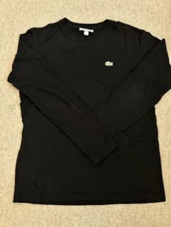 そっち様専用LACOSTE 長袖カットソー ブラック FR2のサムネイル