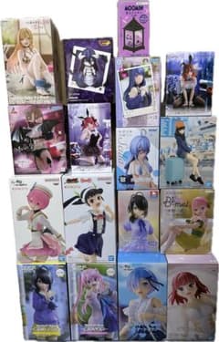 【未開封】美少女 フィギュア プライズ 17点まとめ売り