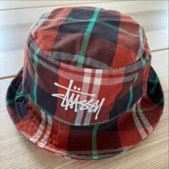 ことこと様専用　バケットハット 帽子　stussyのサムネイル