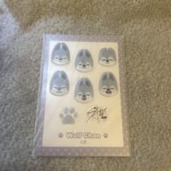 SKZOOポン ぷくっとシール［Wolf Chan]のサムネイル