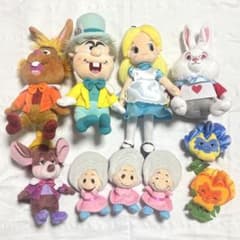 ディズニーストア ふしぎの国のアリスアリス ぬいぐるみ7種・10点セット ディズニーストア ふしぎの国のアリスアリス ぬいぐるみ7種・10点