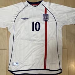 W杯2002イングランド代表 レプリカユニフォーム マイケル・オーウェン