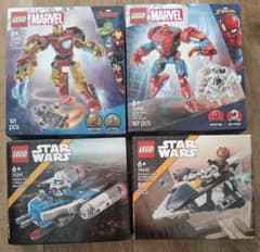 LEGO Marvel & Star Wars 세트 4점