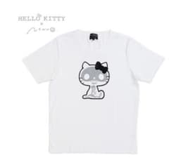 新品| hello kitty  nendo tシャッツ　白　sanrioのサムネイル