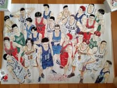 スラムダンク オールスター　ポスター　新品　希少　レアのサムネイル