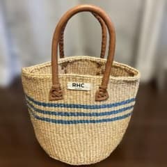 美品 RHC Ron Herman かごバッグ ミニトート ロンハーマン - メルカリ