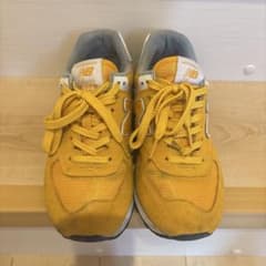 New Balance 574 スニーカー イエローのサムネイル