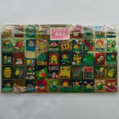 クツワ きってしーる ピノキオ メタリック台紙 昭和レトロ 未使用【おまけ付】のサムネイル