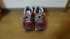 ニューバランス　５７４　２５．５ｃｍ　バーガンディ