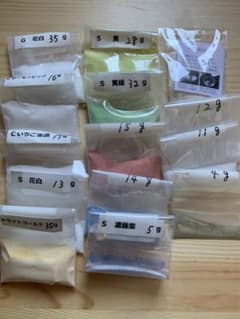 七宝焼　釉薬のサムネイル