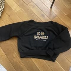 K♡GYARU ブラック スウェット 150のサムネイル