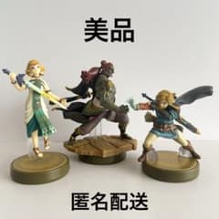 ゼルダの伝説 amiibo アミーボ ゼルダ リンク ガノンドロフ 3体セット